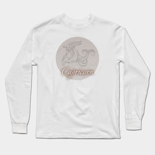 Spherical Zodiac Capricorn Long Sleeve T-Shirt